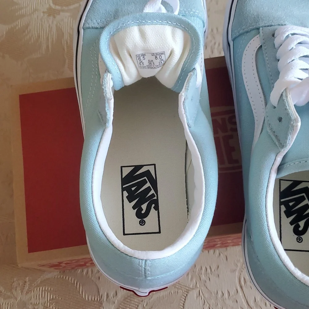 Vans Old School VR3 Shoe/Theory Canal Blue - Picture 9 of 15